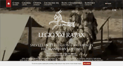 Desktop Screenshot of legioxxirapax.com