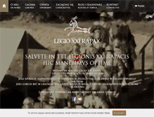 Tablet Screenshot of legioxxirapax.com